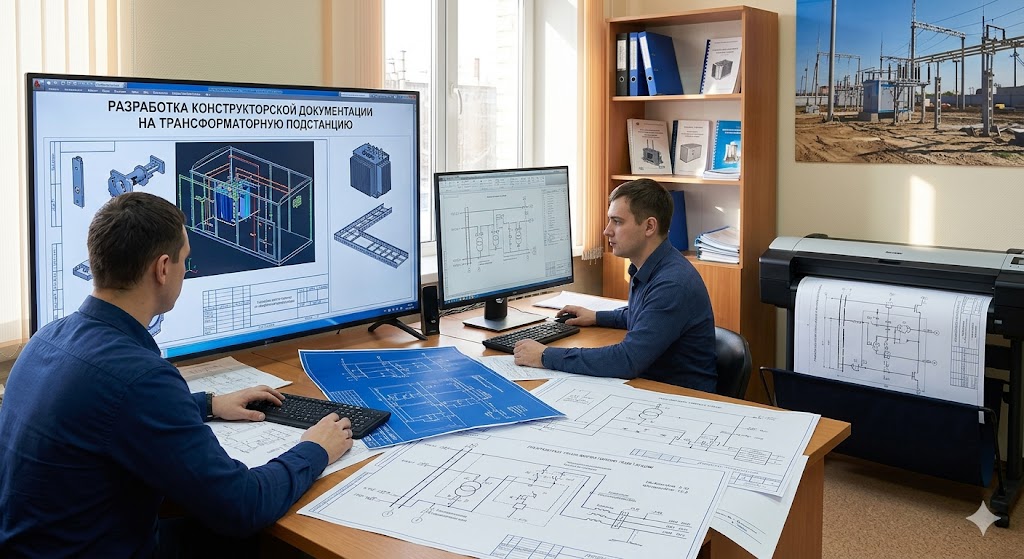 Разработка конструкторской документации на КТП и БКТП