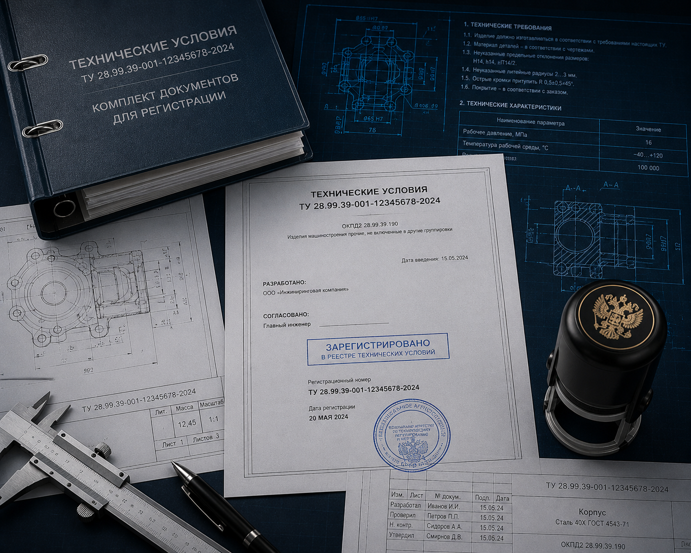 Регистрация технических условий